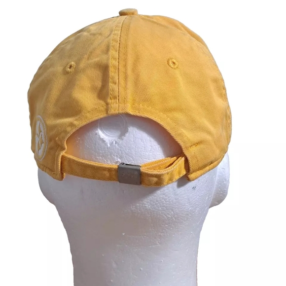 NFL Reebok Men's Large/XL Pittsburgh Steelers Black Fitted Baseball Cap Logo Hat - Picture 7 of 11